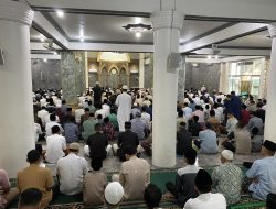 Ribuan Jamaah Muhammadiyah Laksanakan Salat Id di Masjid Subulussalam Pancor