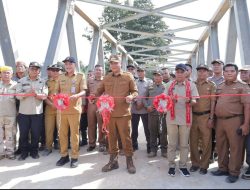 Resmikan Jembatan Karab, Bupati Tegaskan Komitmen Perkuat Konektivitas Ketapang–Kayong Utara