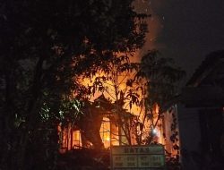 Rumah Warga di Merubung Ludes Terbakar, Tidak Ada Korban Jiwa