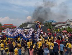 Ritual Tutup Mata Naga Jadi Puncak Cap Go Meh 2026, 40 Naga Ikuti Prosesi di Kubu Raya