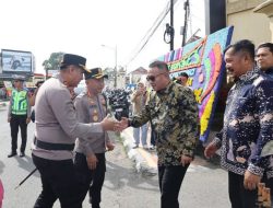 Wako Sungai Penuh Alfin Sambut Kedatangan Kapolres Kerinci Baru