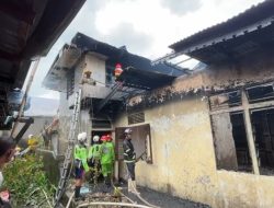 Akses Sempit dan Gapura Rendah Hambat Pemadaman Kebakaran Rumah di Pontianak Timur