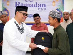 Lewat Safari Ramadhan, CMI Salurkan Bantuan Pendidikan ke Pesantren di Air Upas dan Sandai