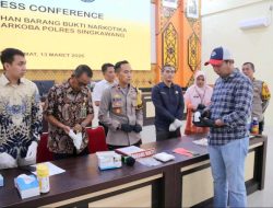 Polres Singkawang Musnahkan 488,05 Gram Sabu, Tegaskan Komitmen Perangi Narkotika
