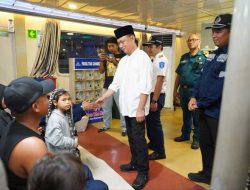 Arus Mudik Lebaran di Pelabuhan Pontianak Berjalan Lancar