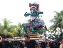Pawai Ogoh-ogoh Perayaan Nyepi di Kalbar Meriah
