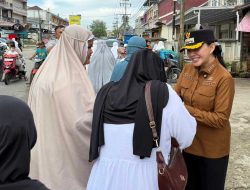 Bupati Landak Karolin Pastikan Lebaran Kondusif, Pantau Langsung Shalat Idul Fitri