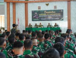 Pangdam XII/Tpr Ingatkan Prajurit Kodim Sambas: Jauhi Pelanggaran, Jadilah Solusi bagi Rakyat