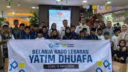 YBM PLN UIP KLB Hadirkan Kebahagiaan Lebaran, Ajak Anak Yatim Dhuafa Belanja