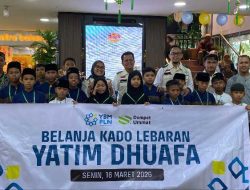 YBM PLN UIP KLB Hadirkan Kebahagiaan Lebaran, Ajak Anak Yatim Dhuafa Belanja