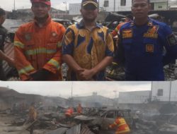 Gudang Penyimpanan Mobil di Kisaran Asahan Terbakar, Kepala Damkar: Masih Pendataan Kerugian