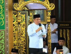 Wagub Cik Ujang Kenang Dedikasi Alex Noerdin, Ajak Masyarakat Doakan Almarhum