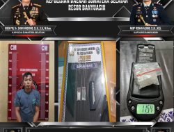 Polres Banyuasin Bekuk Pengedar Sabu 11,54 Gram di Betung, Tersangka Warga Bangka