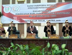 Usia Ke-24, Angka Kemiskinan Kabupaten Banyuasin Turun Drastis Dan Produksi Padi Luar Biasa, Banyuasin Telah Terbukti Sebagai Kabupaten Berprestasi