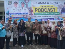 Guru Naik Kelas ke Era Digital, Asahan Resmikan Studio Podcast “Asahan Cerdas”