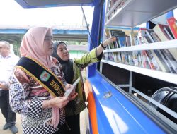 Tinjau Perpus Keliling di Aek Ledong, Bunda Literasi Asahan: Tumbuhkan Budaya Baca Sejak Dini