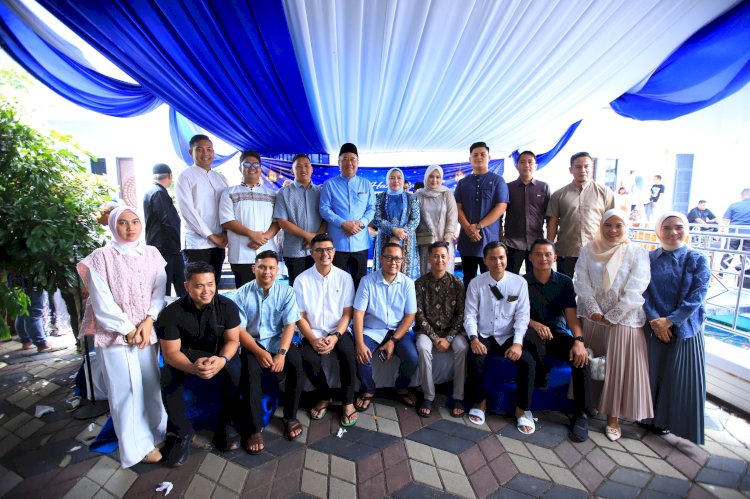 Foto bersama Wakil Gubernur Sumsel, H. Cik Ujang (SuaraIndo.id/Dok)