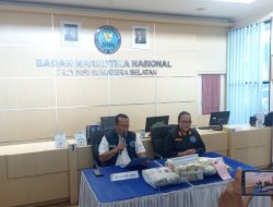 Gudang Sabu di Palembang Digerebek, BNNP Sumsel Musnahkan 16,9 Kg Barang Bukti