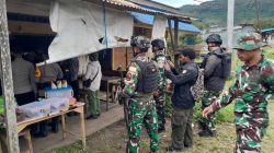 Sisir Kios di Oksibil, Satgas Yon Parako 466 Pasgat dan Tim Gabungan Gelar Razia Pekat di Pegunungan Bintang