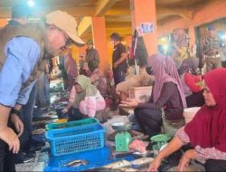 Dialog dengan Pedagang, Wako Sungai Penuh Serap Aspirasi di Pasar Tanjung Bajure