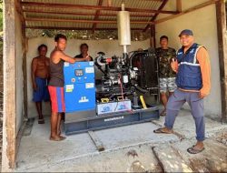 Pulihkan Akses Listrik di Pulau Meledang, PT DIB Salurkan Bantuan Genset untuk Warga Desa Pelapis