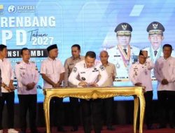 Wako Sungai Penuh Hadiri Musrenbang RKPD Provinsi Jambi Tahun 2027