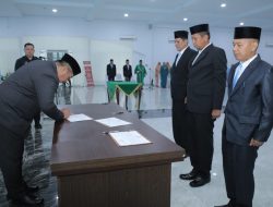 Bupati Asahan Lantik 5 Pejabat Eselon II, Minta Kerja Profesional dan Berdampak ke Masyarakat