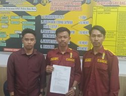 PC IMM Batu Bara Adukan RM, Diduga Cemarkan Nama Baik Bupati