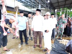 Bupati Asahan Saksikan Penyembelihan Sapi Presiden 846 Kg di Air Batu, Warga: Ini Kebanggaan Kami