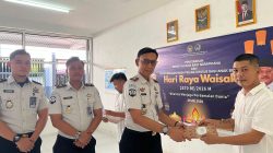 Rutan Kelas I Palembang Serahkan Remisi Khusus Waisak 2026, Wujud Pemenuhan Hak dan Apresiasi bagi Warga Binaan