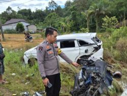 Bapak dan Anak Meninggal Dunia dalam Kecelakaan di Batang Tarang, Ibu Luka Berat