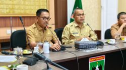 Terima Audiensi Bupati Solok Selatan, Sekda Sumbar Tegaskan Komitmen Percepatan Infrastruktur dan Sinkronisasi Pembangunan 2027