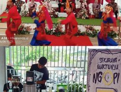 Bangun Kopi Temani Pernikahan Lintas Budaya Nurkholis dan Adjie di Kisaran Timur