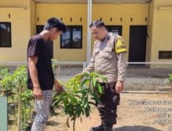 Bhabinkamtibmas Polsek Rantau Bayur Gerakkan Warga Desa Talang Kemang Dukung Program Swasembada Pangan