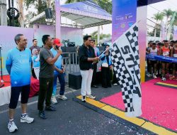 Lepas Peserta Be-Rari Half Marathon, Bupati Forong Sport Tourism dan Ekonomi Daerah
