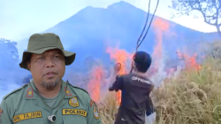 Kebakaran Savana Propok TNGR, Tim Gabungan Berhasil Padamkan Api