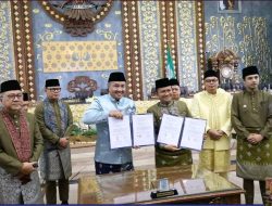 Perkuat Sinergi Antar Daerah, Wako Alfin – Wako Maulana Tandatangani MoU  Tata Kelola Pemerintah Daerah